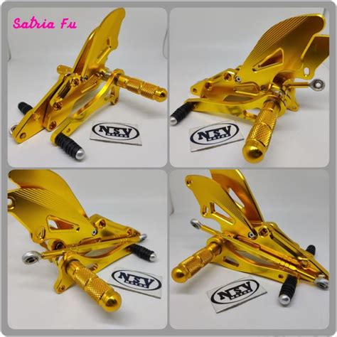 STEP UNDERBONE SATRIA FU FOOTSTEP SATRIA MODEL NUI GOLD EDITION