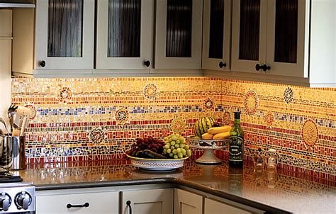 16 Wonderful Mosaic Kitchen Backsplashes