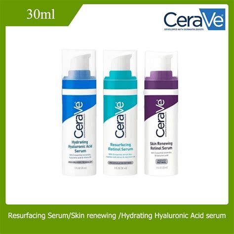 Cerave Skin Renewing Resurfacing Retinol Serum Hydrating Hyaluronic