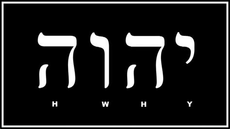 The Name Of Yhwh Messilife