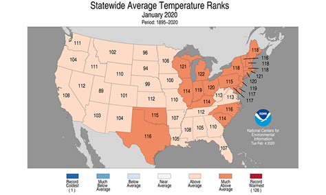 Warmest Winter In U S History Ever Record