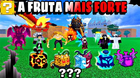 QUAL A FRUTA MAIS FORTE DO BLOX FRUITS O MAIOR DUELO DE FRUTAS YouTube