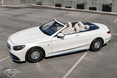 2017 Mercedes Benz S Class Maybach S650 Cabriolet Stock Ha027012 For