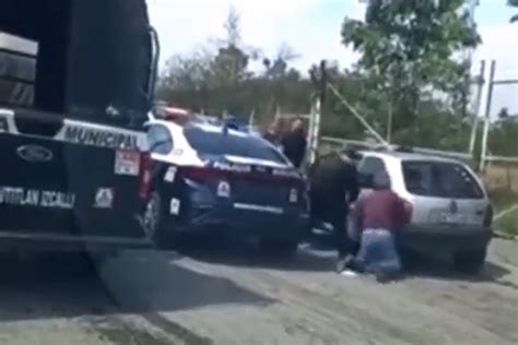 Captan A Policías Golpeando A Adulto Mayor En Cuautitlán Izcalli Uni2noticias