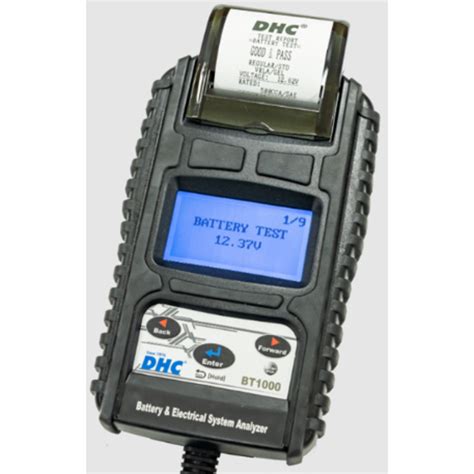 Gt Dhcbt1000 Bt1000 Battery And Electrical System Tester Garage And Tool Supplies