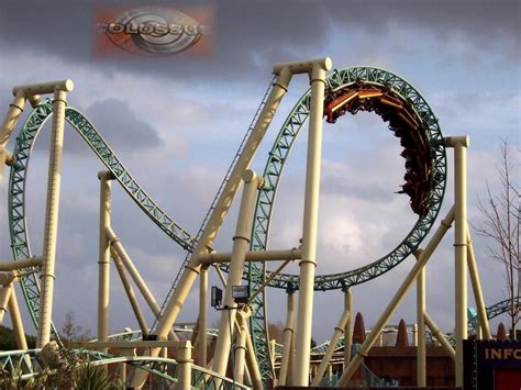 Colossus Thorpe Park Was The Worlds First 10 Loop Coaster When It