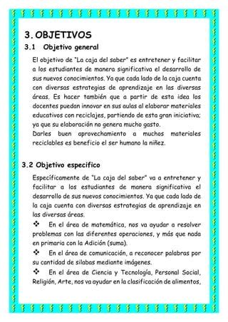 Proyecto De Material Didactico PDF