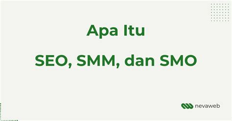 seo sem smm  smo pahami dunia digital marketing