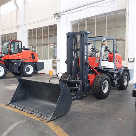 Rough Terrain Forklifts And Diesel Forklifts For Loading Rough Terrain China Forklift