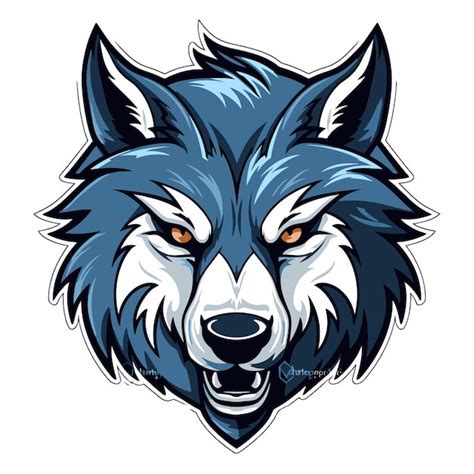 Premium Vector Wolf Mascot