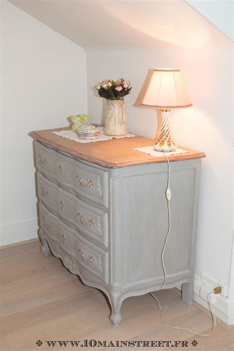 Relooking Raffin Pour Une Commode En Merisier Verni Des Ann Es