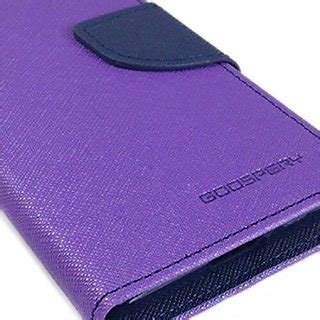 Buy Poonam Purple Mercury Goospery Fancy Diary Wallet Flip Cover For