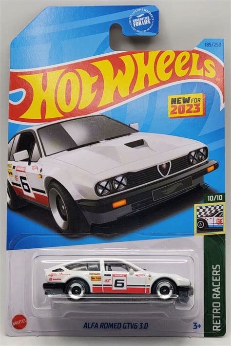 2023 Hot Wheels White Alfa Romeo Gtv6 3 0 Retro Racers International Society Of Hypertension