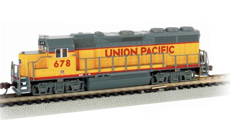 N Scale Bachmann 66357 Locomotive Diesel Emd Gp40 Union