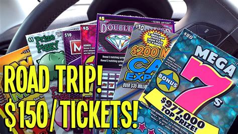 Road Trip 💰 150 Tickets 2x 20 Mega 7s 💎💎 Double Diamond 💵 Texas