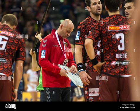 Flensburg S Manager C During The German Handball Federation Cup Dhb