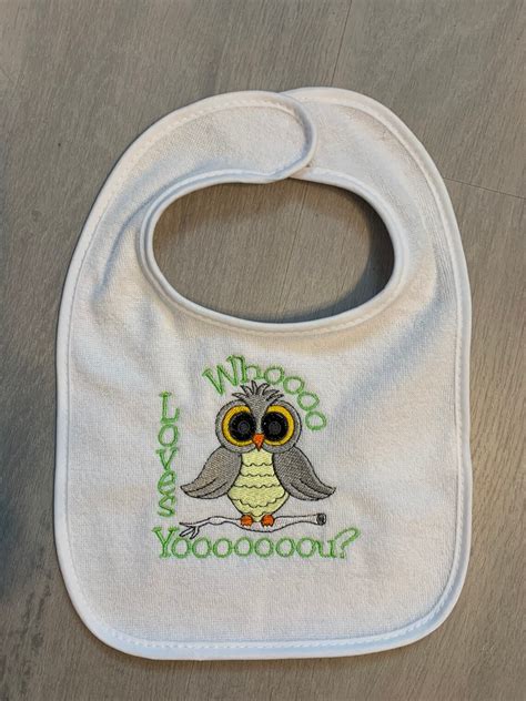 Personalized Embroidered Baby Bibs Etsy Ireland