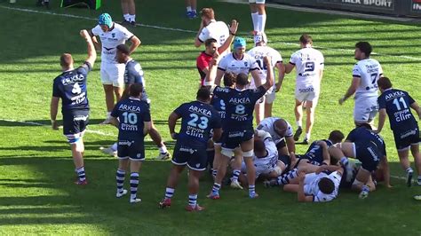 Top Essai De Facundo Bosch Ab Aviron Bayonnais Montpellier