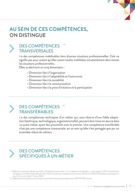 Évaluer Les Compétences Transversales Guide Aefa