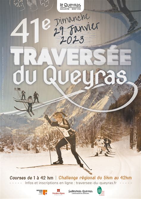 Affiche Traversée du Queyras 2023 Plus2News Fr