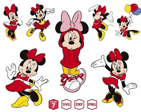 Minnie Fashion Svg Bundle Upp219 Upplop Graphics Resources