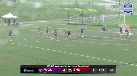 West Chester At Seton Hill Psac Women S Lacrosse Semifinal General