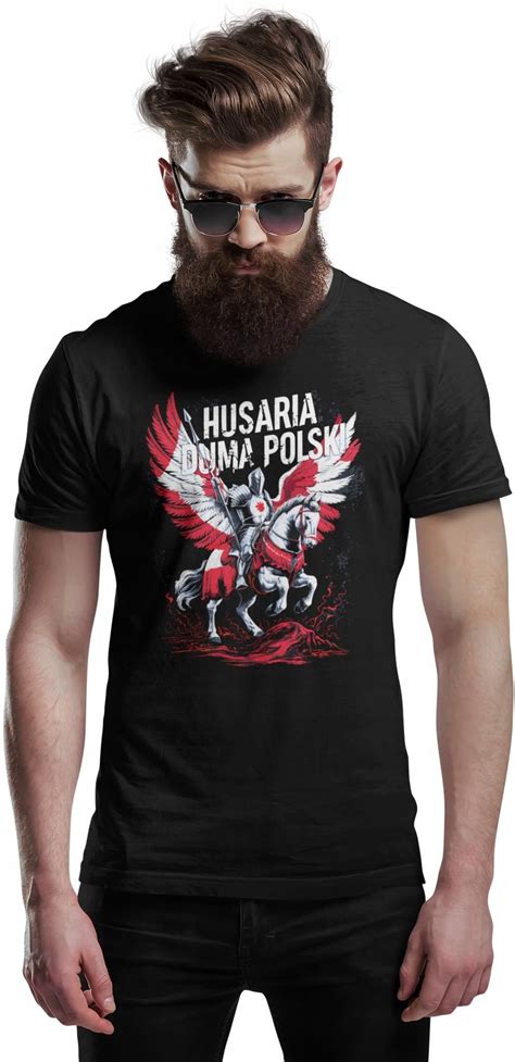 Koszulka Patriotyczna Husaria M Ska Polska Duma Polski T Shirt Ceny I