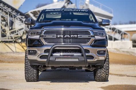 Rough Country Black Led Bull Bar Ram Wd Wd Offroad Armor