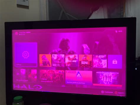 Xbox Was Fine About 20 Mins Ago But Upon Coming Home Its Got This Pink Screen R