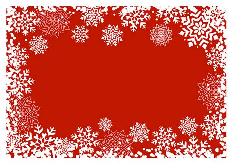 Christmas snowflake border 35095797 Vector Art at Vecteezy