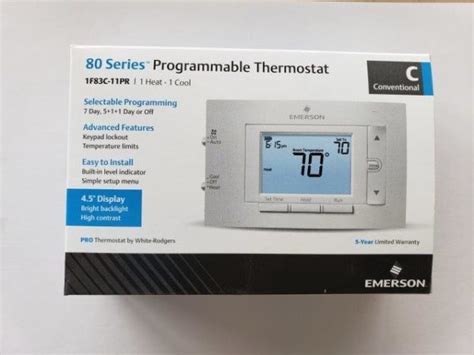 Emerson 1 Heat1 Cool Programmable Thermostat Yorktech Supply