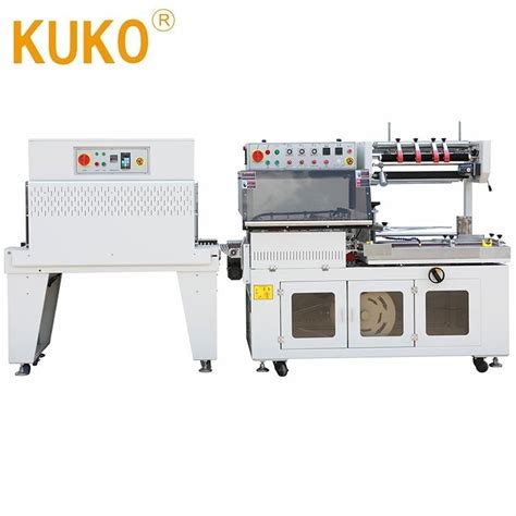 Auto L Type Sealing And Shrinking Machine With POF PE Film For Clamco