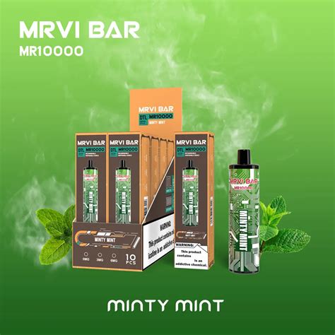 Original MRVI Disposable Vape 10000 Puffs DTL Type E Cigarette Tornado