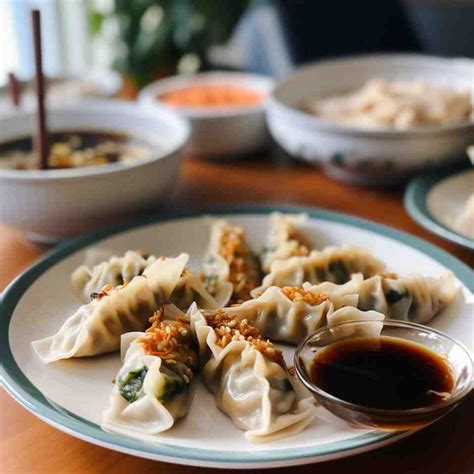 Japchae Mandu Recipe Vegetarian Dumplings