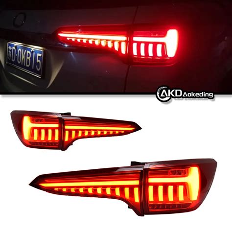 Akd Car Styling For Toyota Fortuner Tail Lights Audi Design