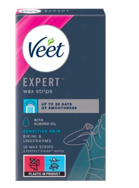 Veet Expert Bikini Wax Strips Sensitive 16pcs Lazada PH