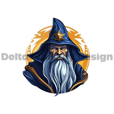 Wizard Hat Svg Logo Magic Logo Gandalf Logo Magic Wand Logo Witchcraft