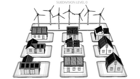 3D Sustainable Village model - TurboSquid 1919699