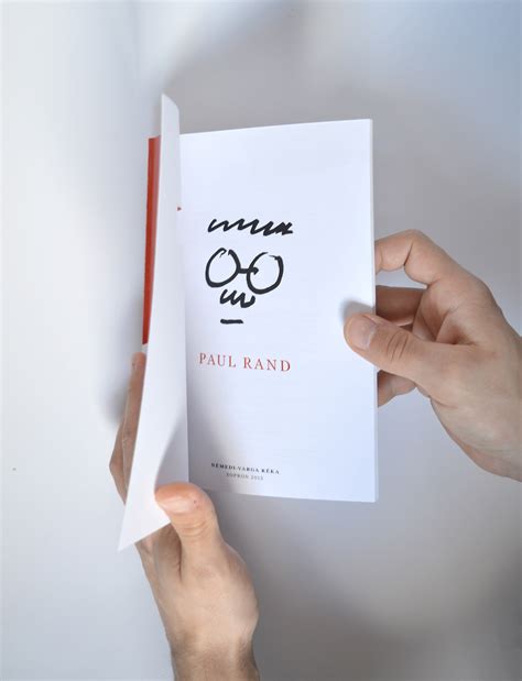 Book about Paul Rand on Behance