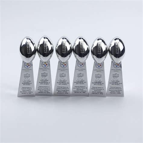 Pittsburgh Steelers Super Bowl Trophy Team Logo Hyperings