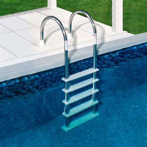 275 lb. Weight Capacity Above-Ground Pool Ladders & Steps at Lowes.com