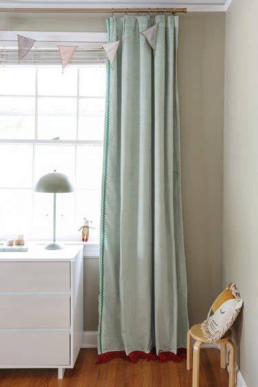 Add Decorative Trim To Curtains Tutorial Hunker