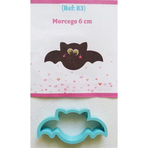 Molde Cortador Para Biscuit E Confeitaria Morcego Cm Shopee Brasil