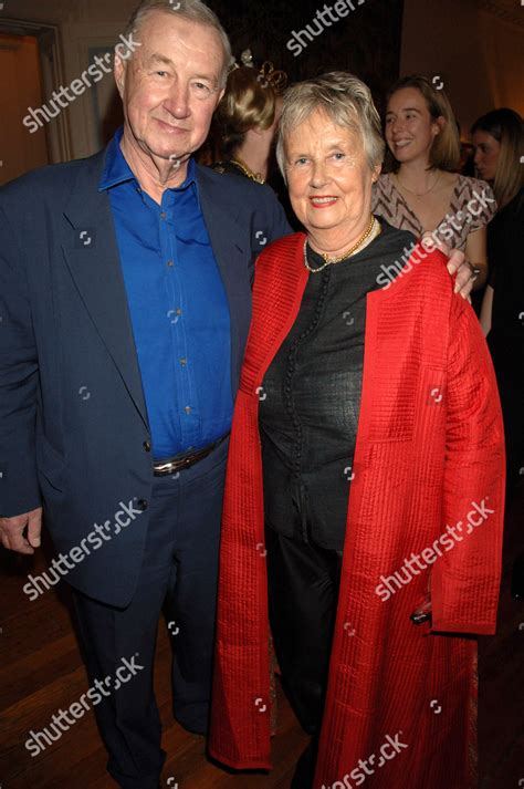 Terence Conran His Sister Priscilla Carluccio Editorial Stock Photo