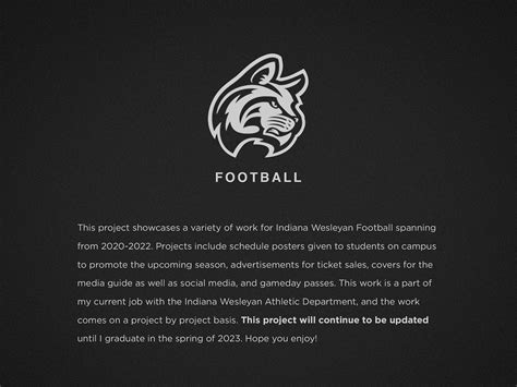 IWU Football on Behance