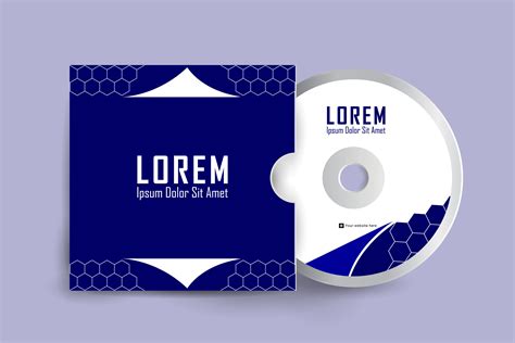 Cd Cover Design Template Graphic by Ju Design · Creative Fabrica