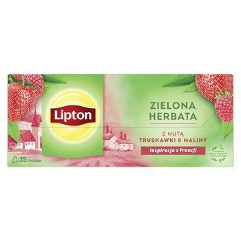 Herbata Zielona Lipton Malina I Truskawka Szt Lipton Sklep