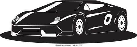 Sports Car Very Cool Sports Car Stock Vector (Royalty Free) 2104202228 ...