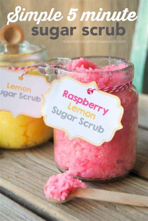 Sugar Scrub Recipes – REASONS TO SKIP THE HOUSEWORK