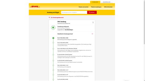 Dhl Sendungsverfolgung Marcoklassde